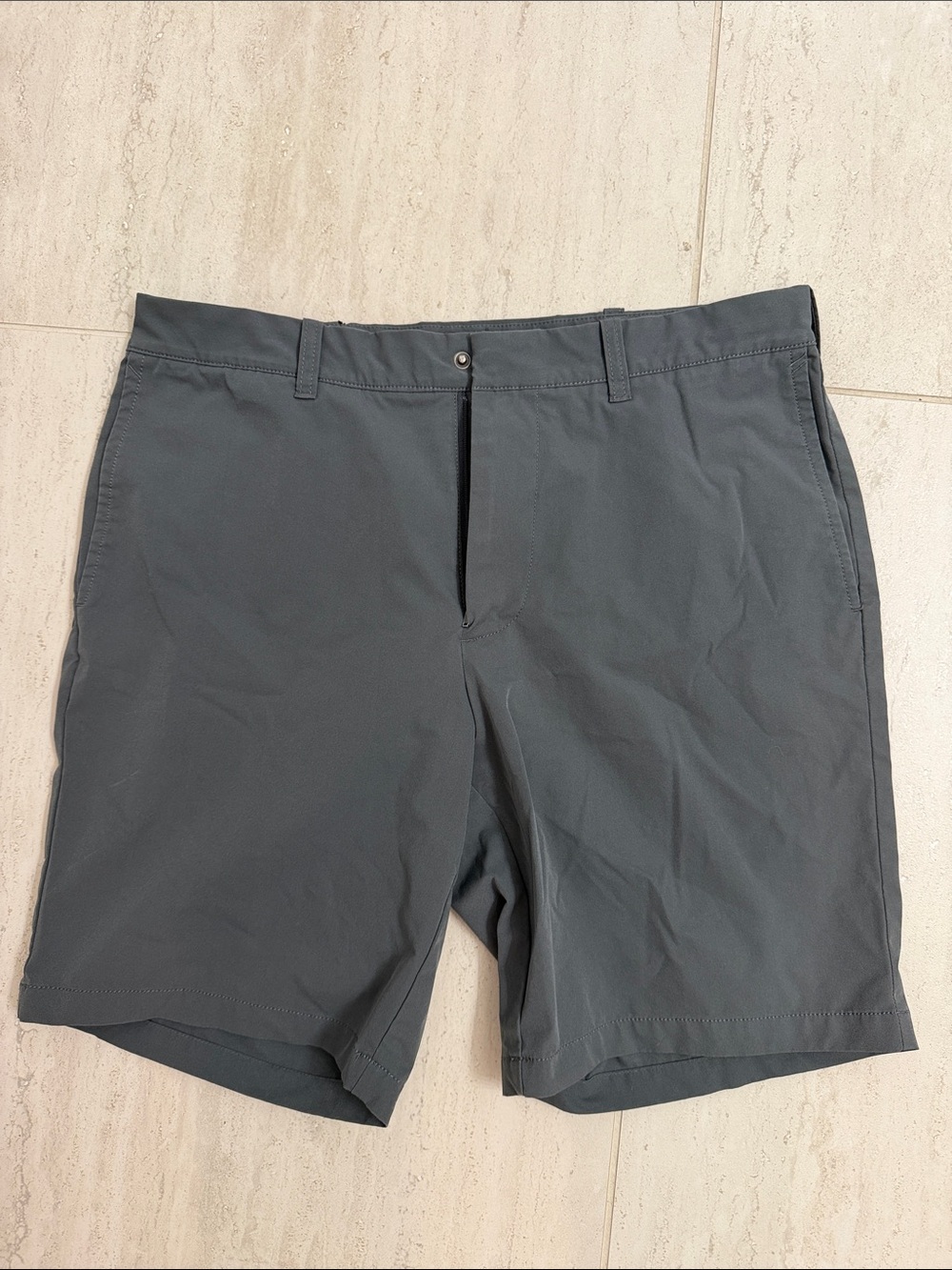 Men's Gray Performance Walk Shorts
